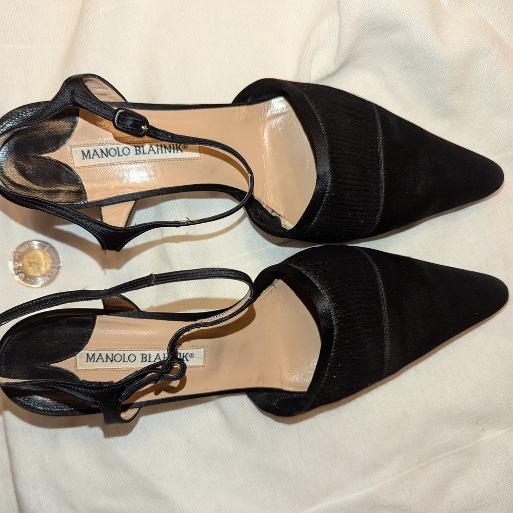 Manolo Blahnik Black Women's Shoes